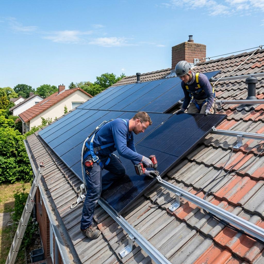 solar panel mounting 1